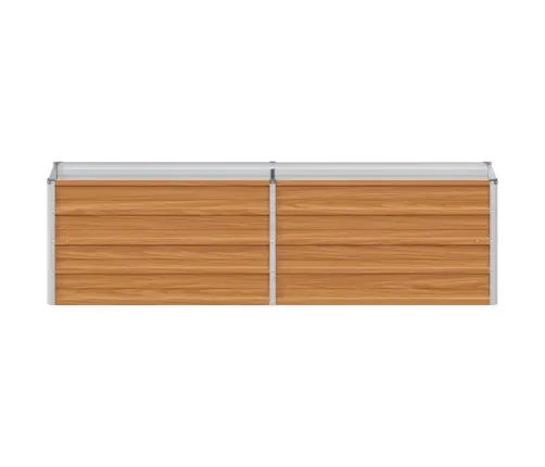 Paaukštinta Sodo Lova Šviesiai Rudas 160 X 40 X 45 Cm