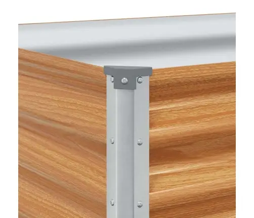 Paaukštinta Sodo Lova 970 X 50 X 36 Cm Cinkuota Plienas