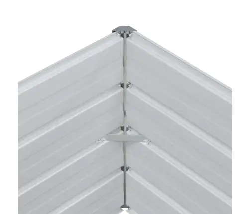 Augstā Puķu Kaste Gaiši Brūns 480 X 80 X 45 Cm Cinkots Tērauds Vidaxl