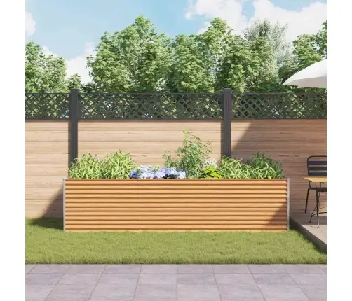 Paaukštinta Sodo Lova 290 X 100 X 68 Cm Cinkuota Plienas