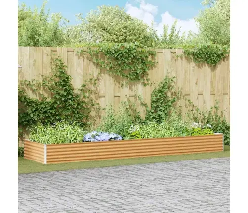 Kõrgendatud Aia Taimelava 390 X 100 X 36 Cm Tsinkteras