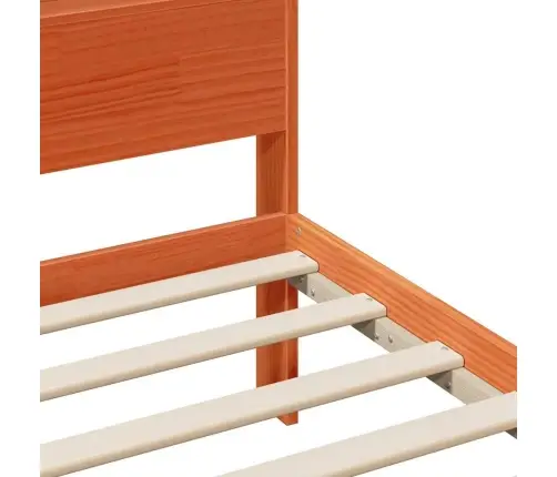 Lovos Rėmas Vaško Ruda 160 X 200 Cm Pušies Masyvas