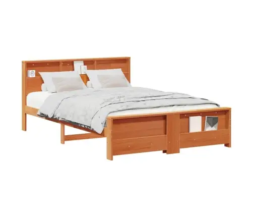 Lovos Rėmas Vaško Ruda 160 X 200 Cm Pušies Masyvas