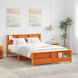 Gultas Rāmis Vaks Brūns 150 X 200 Cm Inženierijas Koks Vidaxl