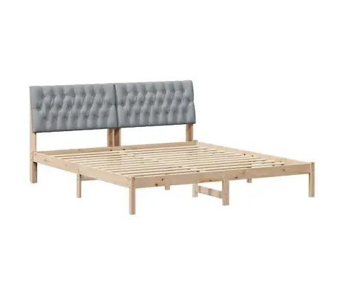 Lovo Rėmas Su Apmuštu Galvūgaliu Ruda 180 X 200 Cm