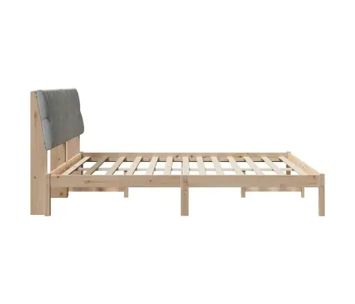 Lovo Rėmas Su Apmuštu Galvūgaliu Ruda 180 X 200 Cm