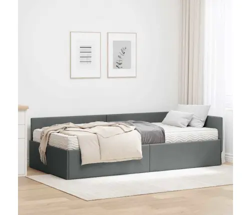 Nurgavoodi Raam Koos Madratsiga Muu Peaga 2 Pcs Hall Kangas