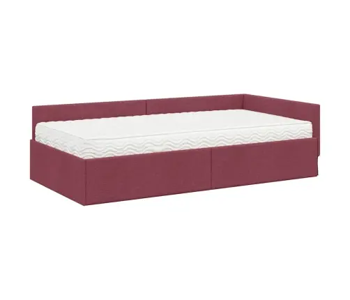 Nurgavoodi Raam Koos Madratsiga Muu Peaga 2 Pcs Hall Kangas