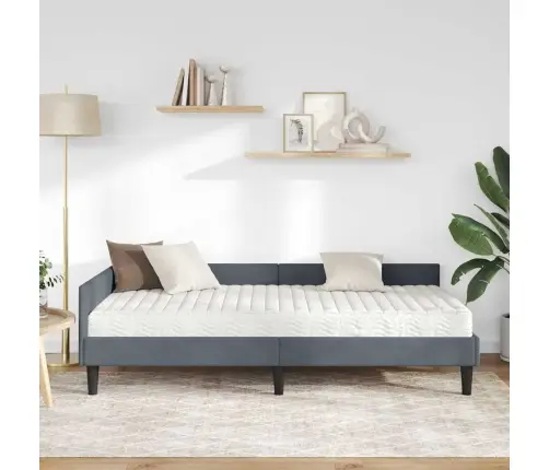 Nurgavoodi Raam Koos Madratsiga Muu Peaga 2 Pcs Hall Samet