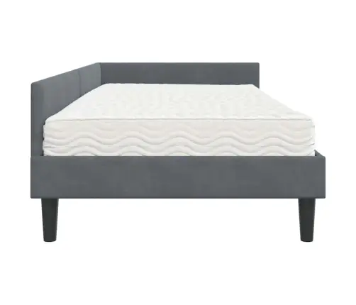 Nurgavoodi Raam Koos Madratsiga Muu Peaga 2 Pcs Hall Samet