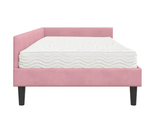 Nurgavoodi Raam Koos Madratsiga Muu Peaga 2 Pcs Hall Samet