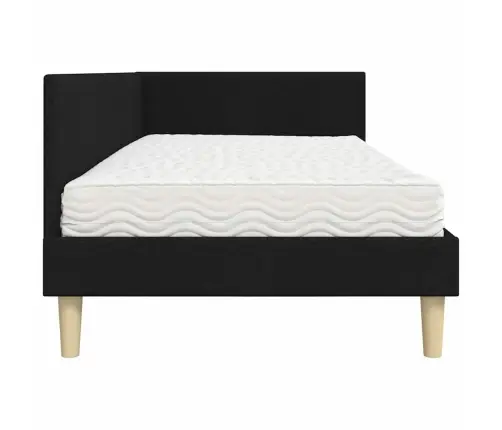 Kampinė Lovos Konstrukcija Su Čiužiniu Kita 2 Pcs Žalia Audinys