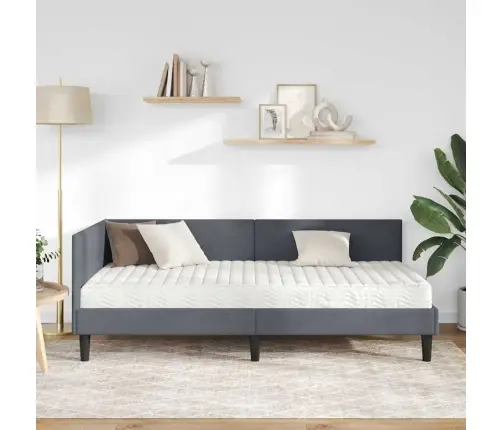 Nurgavoodi Raam Koos Madratsiga Muu Peaga 2 Pcs Hall Samet