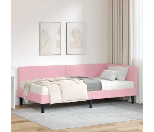 Nurgavoodi Raam Koos Madratsiga Muu Peaga 2 Pcs Hall Samet