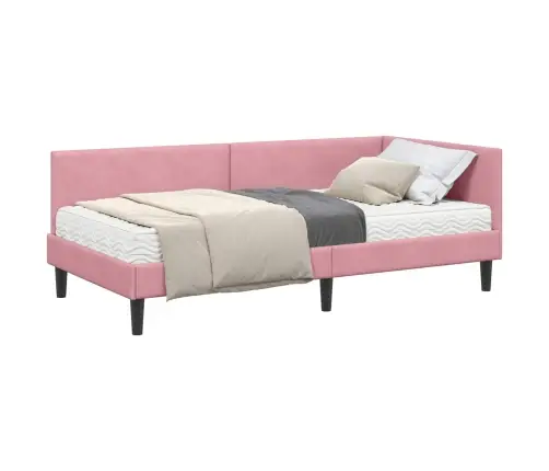 Nurgavoodi Raam Koos Madratsiga Muu Peaga 2 Pcs Hall Samet