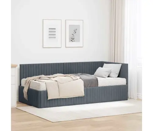 Nurgavoodi Raam Koos Madratsiga Peaga 2 Pcs Hall Samet