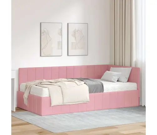 Nurgavoodi Raam Koos Madratsiga Madratsiga 2 Pcs Hall Samet