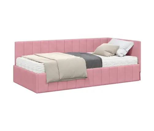 Nurgavoodi Raam Koos Madratsiga Madratsiga 2 Pcs Hall Samet