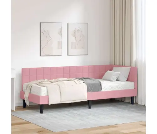 Nurgavoodi Raam Koos Madratsiga Peaga 2 Pcs Hall Samet