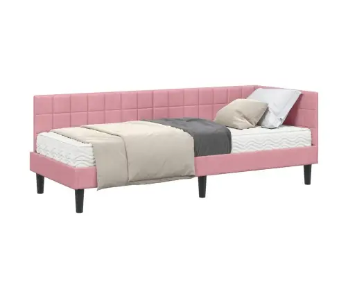 Nurgavoodi Raam Koos Madratsiga Peaga 2 Pcs Hall Samet