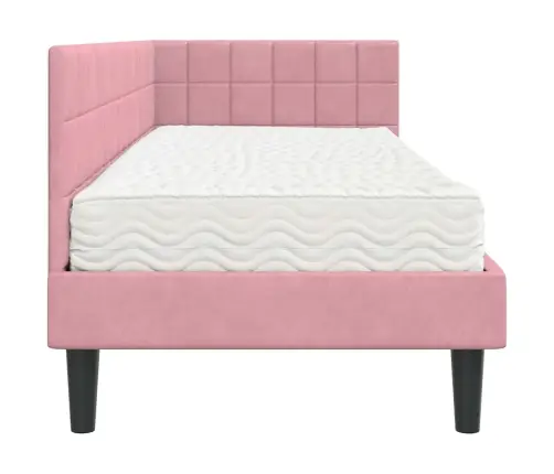 Nurgavoodi Raam Koos Madratsiga Peaga 2 Pcs Hall Samet