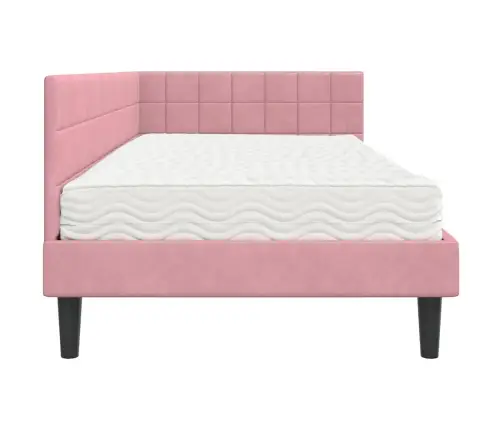 Nurgavoodi Raam Koos Madratsiga Peaga 2 Pcs Hall Samet