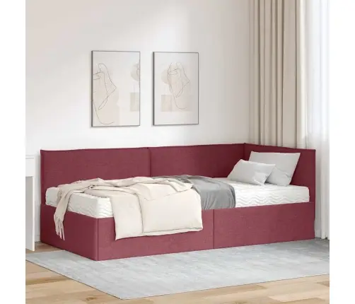 Nurgavoodi Raam Koos Madratsiga Peaga 2 Pcs Hall Samet