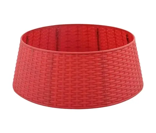 Ziemassvētkueglītessvārki Sarkana Ø 65 X 23 Cm Plastmasa Vidaxl