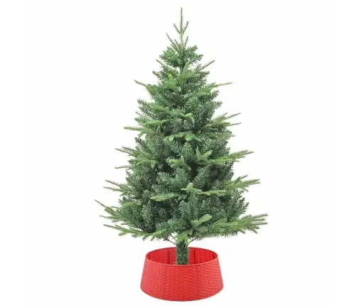 Ziemassvētkueglītessvārki Sarkana Ø 65 X 23 Cm Plastmasa Vidaxl