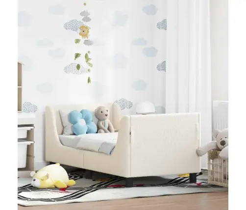 Vaikiška Lovo Rėmas Su Galvūgaliu Kreminė 70 X 140 Cm