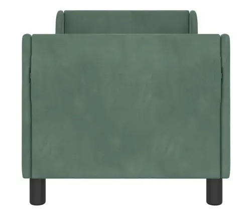 Vaikiška Lovo Rėmas Su Galvūgaliu Jūrinė Žalia 70 X 140 Cm