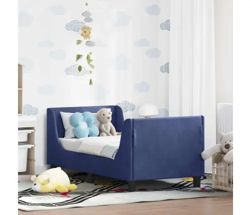 Kuni 3-Aastase Voodi Raam Koos Peatoega Peaga Politsei Sinine