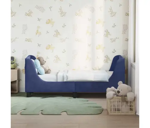 Kuni 3-Aastase Voodi Raam Koos Peatoega Peaga Politsei Sinine