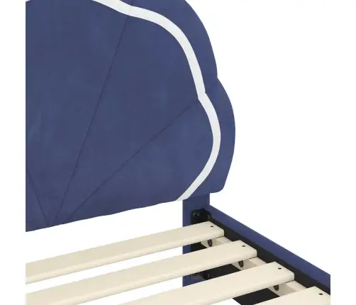 Vaikiška Lovos Konstrukcija Su Galvūgaliu Policijos Mėlyna