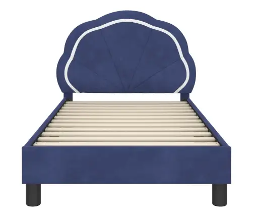 Vaikiška Lovos Konstrukcija Su Galvūgaliu Policijos Mėlyna