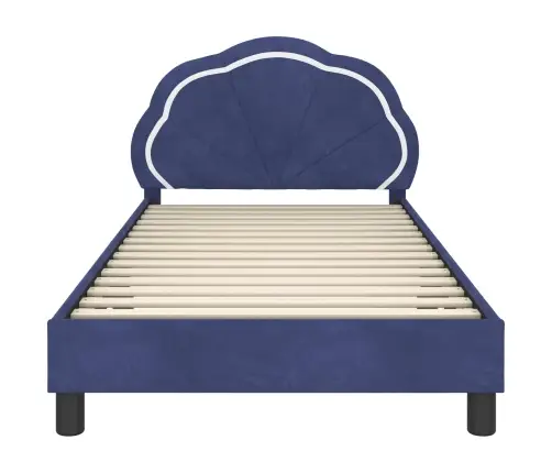 Vaikiška Lovos Konstrukcija Su Galvūgaliu Policijos Mėlyna
