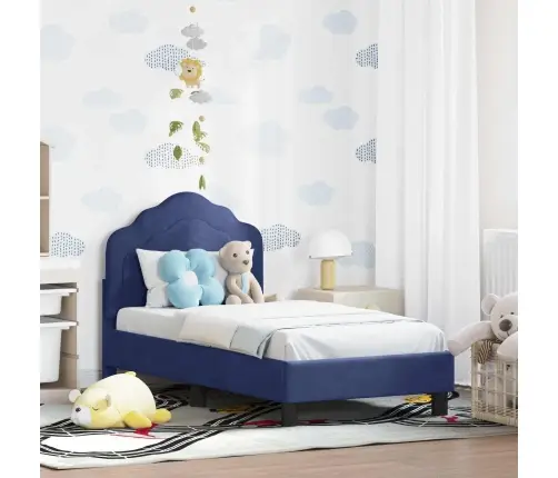 Vaikiška Lovo Rėmas Su Galvūgaliu Policijos Mėlyna 70 X 140 Cm