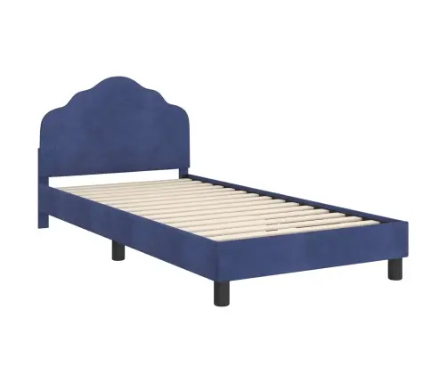 Vaikiška Lovos Konstrukcija Su Galvūgaliu Policijos Mėlyna