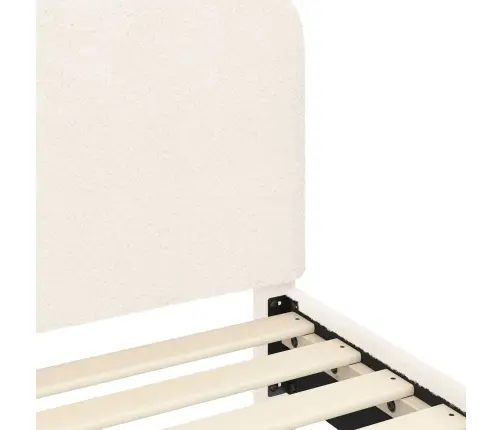 Laste Voodiraam Peatoega Peaga Cream 80 X 160 Cm Lammaste Riie