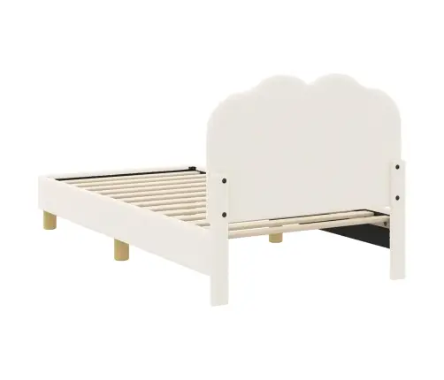 Laste Voodiraam Peatoega Peaga Cream 80 X 160 Cm Lammaste Riie