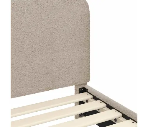 Vaikiška Lovos Konstrukcija Su Galvūgaliu Šviesiai Pilka