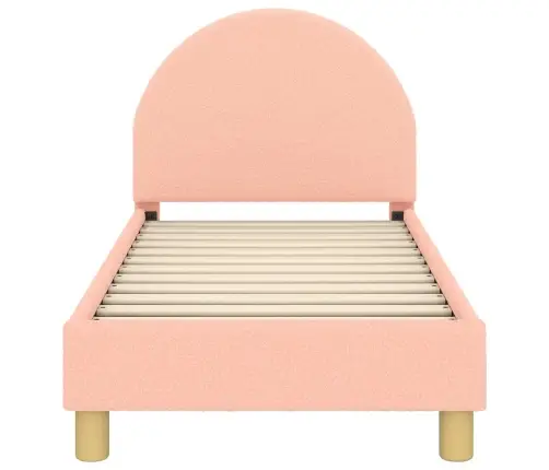 Vaikiška Lovo Rėmas Su Galvūgaliu Rožinė 70 X 140 Cm