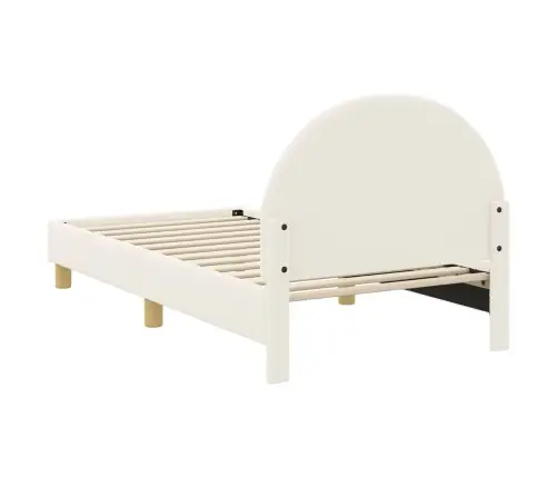 Laste Voodiraam Peatoega Peaga Cream 80 X 160 Cm Lammaste Riie