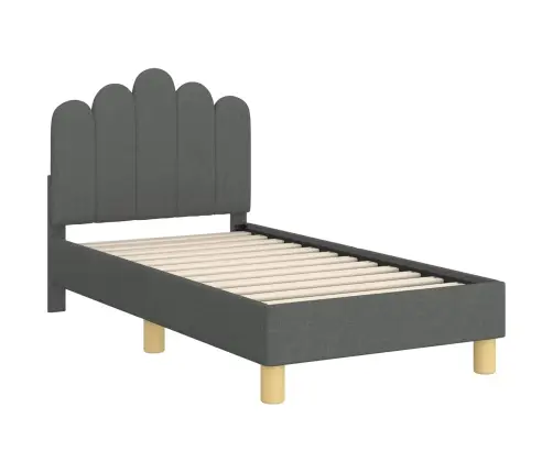 Kuni 3-Aastase Voodi Raam Koos Peatoega Tumehall 70 X 140 Cm