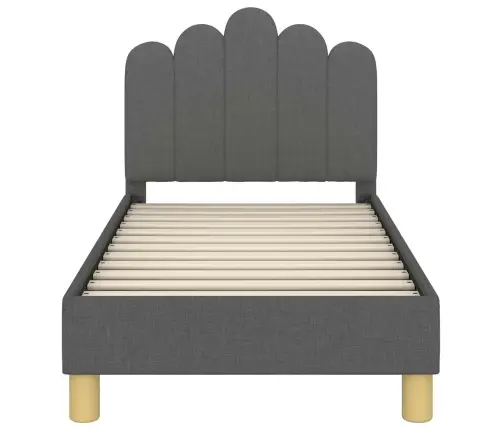 Kuni 3-Aastase Voodi Raam Koos Peatoega Tumehall 70 X 140 Cm