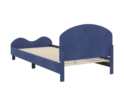 Vaikiška Lovos Konstrukcija Su Galvūgaliu Policijos Mėlyna