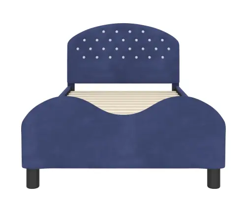 Vaikiška Lovos Konstrukcija Su Galvūgaliu Policijos Mėlyna