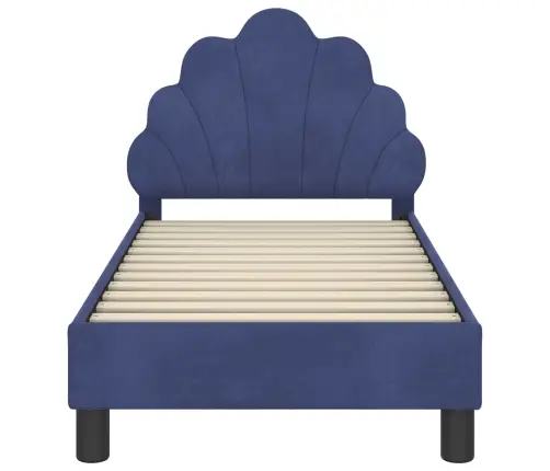 Kuni 3-Aastase Voodi Raam Koos Peatoega Politsei Sinine Samet