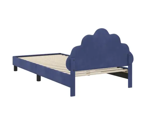 Vaikiška Lovos Konstrukcija Su Galvūgaliu Policijos Mėlyna