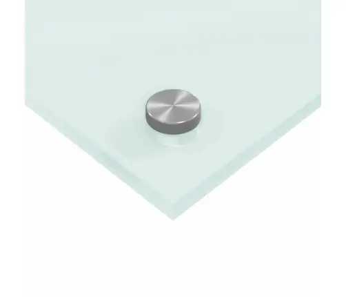 Virtuves Aizsargpanelis Balts 70 X 40 X 0.8 Cm Rūdīts Stikls Vidaxl